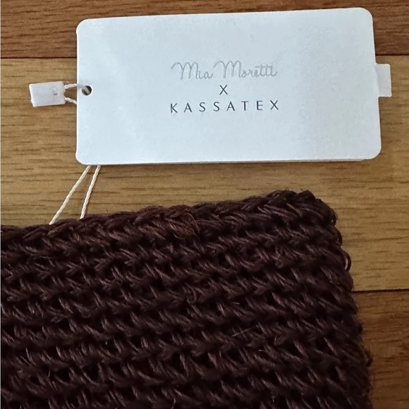 KASSATEX New York BORSA di VINO HANDMADE WOVEN PICNIC WINE TOTE BAG MIA MORETTI - Picture 5 of 9